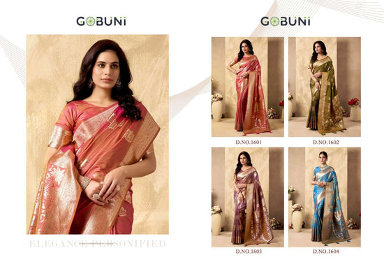Gobuni Sabyasachi Rich Pallu Silk Saree Collection - Amrah Wholesale
