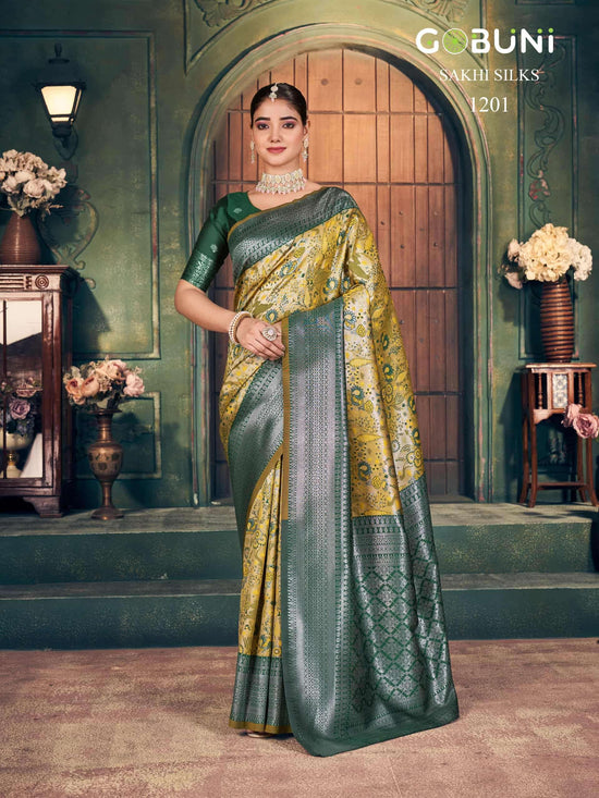 Gobuni Sakhi Silk - Amrah Wholesale