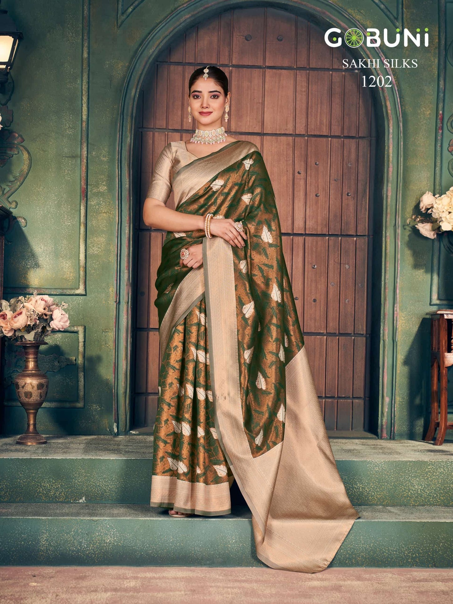 Gobuni Sakhi Silk - Amrah Wholesale