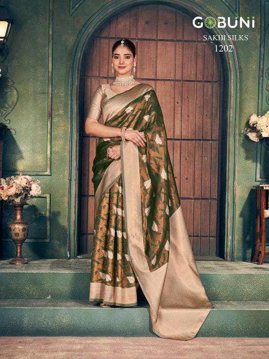 Gobuni Sakhi Silk - Amrah Wholesale