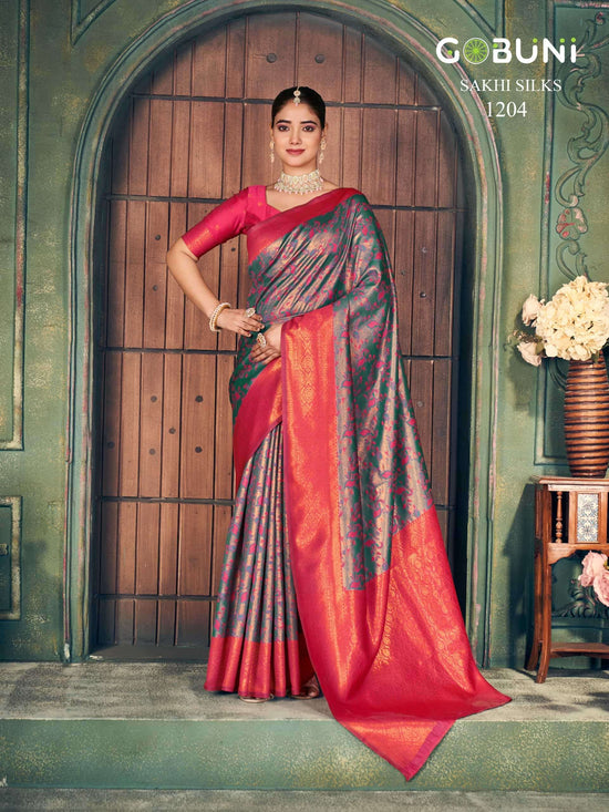 Gobuni Sakhi Silk - Amrah Wholesale