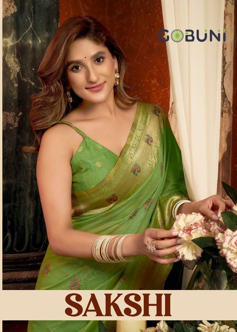 Gobuni Sakshi Superkota Paithani Party Wear Saree - Amrah Wholesale