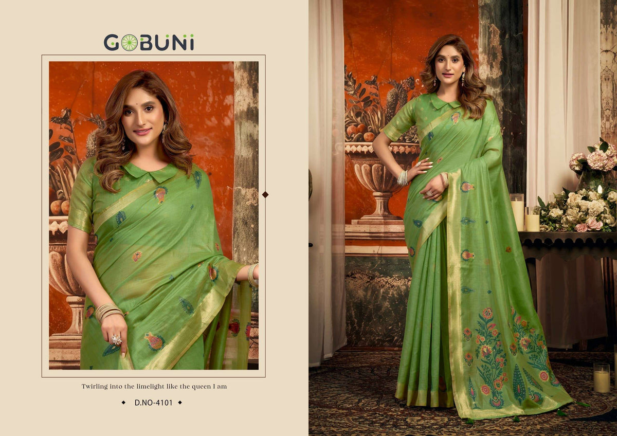 Gobuni Sejal Saree - Amrah Wholesale