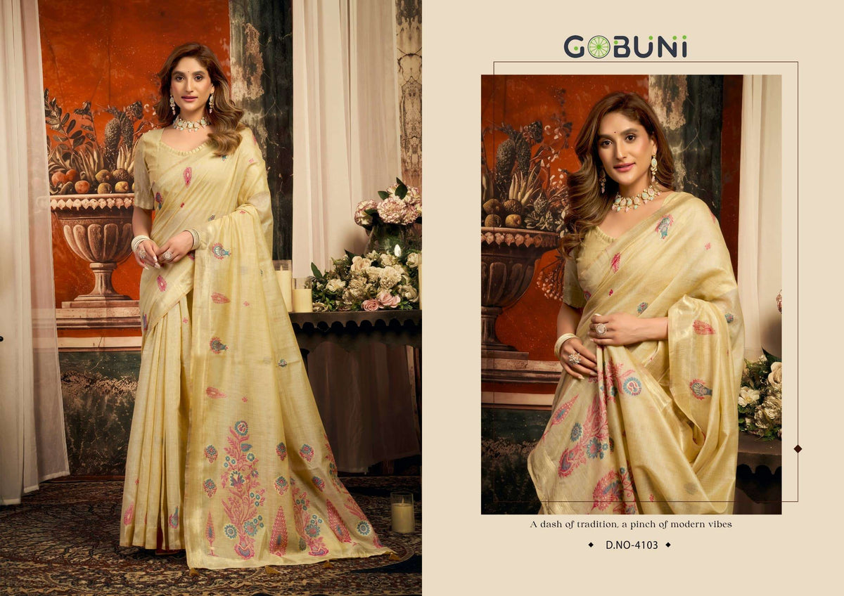 Gobuni Sejal Saree - Amrah Wholesale