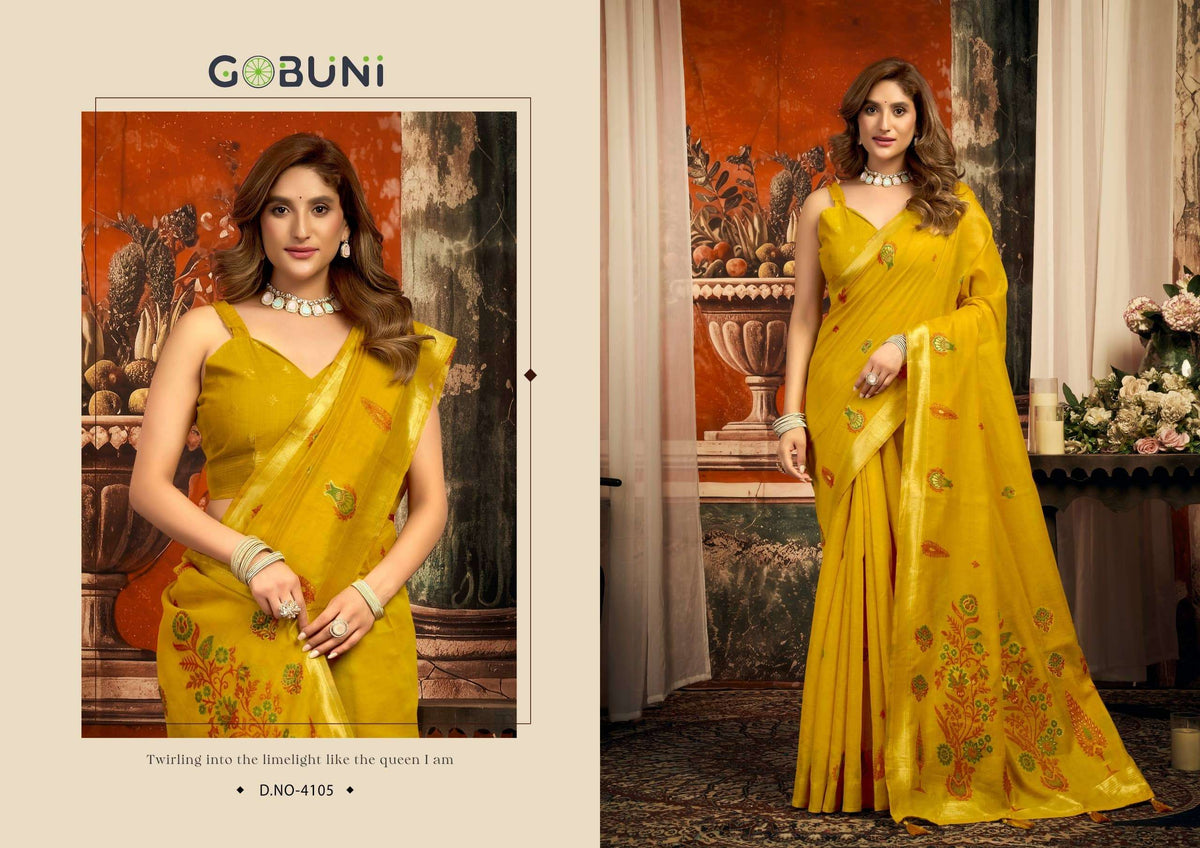 Gobuni Sejal Saree - Amrah Wholesale