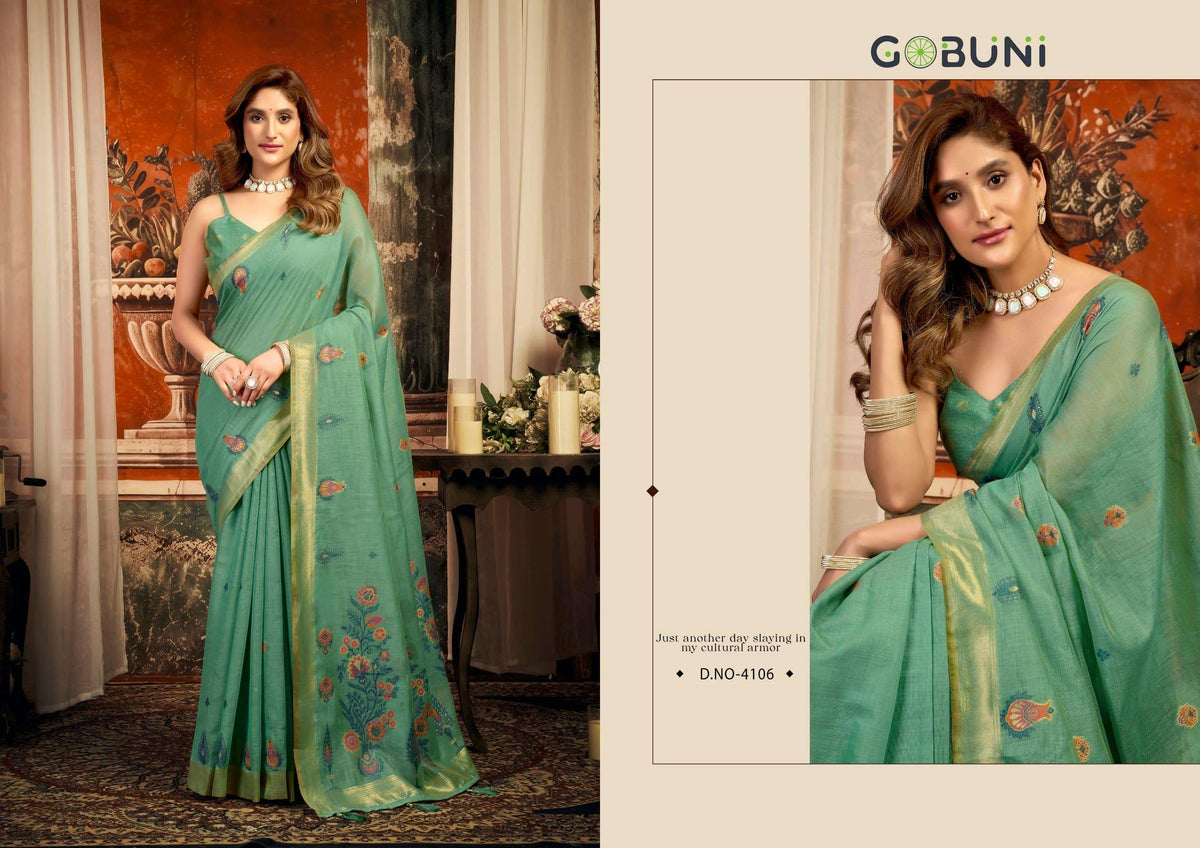 Gobuni Sejal Saree - Amrah Wholesale
