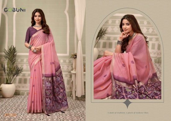 GOBUNI SHANAYA Patola Printed Saree - Amrah Wholesale