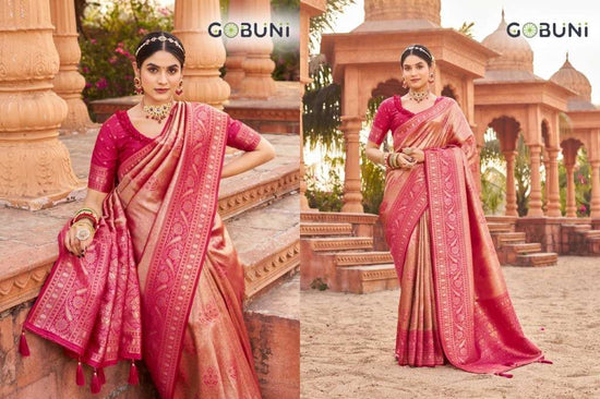 GOBUNI SHUBHARAMBH Pure Banarasi Silk Sarees