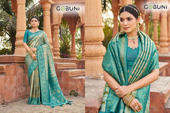 GOBUNI SHUBHARAMBH Pure Banarasi Silk Sarees