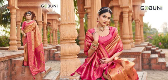 GOBUNI SHUBHARAMBH Pure Banarasi Silk Sarees