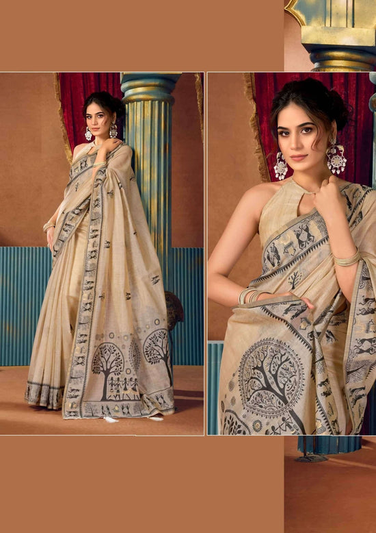 Gobuni Sowmya Vol 2 Modal Worli Work Saree - Amrah Wholesale