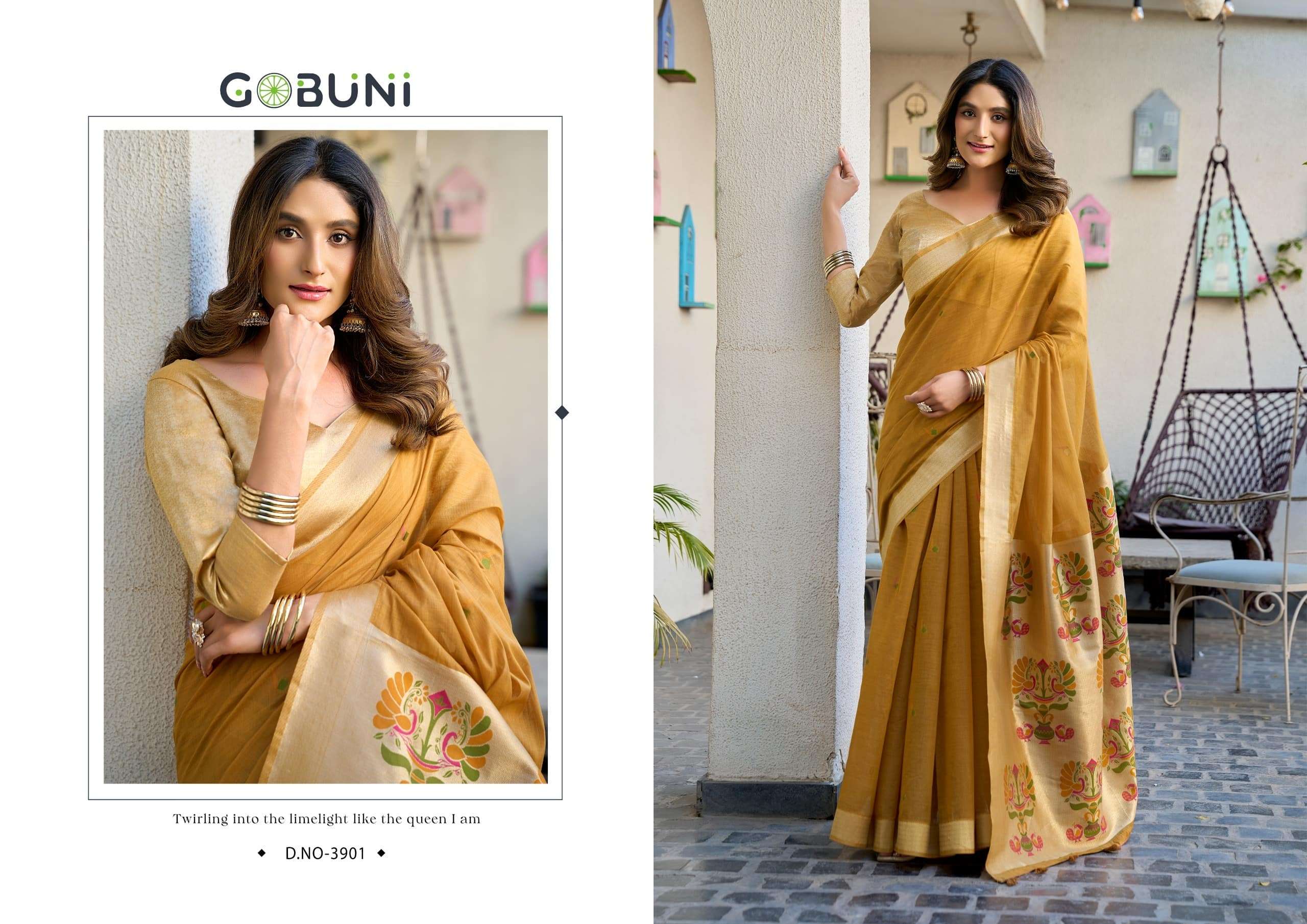 Gobuni Surbhi 3901–3906 Series Saree Wholesale Catalogue - Amrah Wholesale
