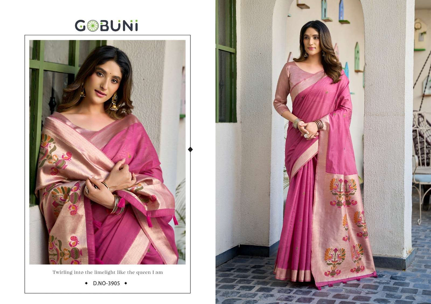 Gobuni Surbhi 3901–3906 Series Saree Wholesale Catalogue - Amrah Wholesale