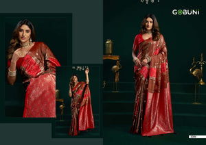 Gobuni Swara Pure Silk Saree Collection - Amrah Wholesale