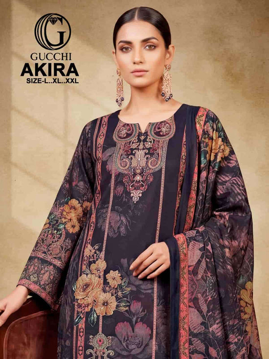 Gucchi Akira Pure Viscose Modal Kurti Pant Dupatta Set