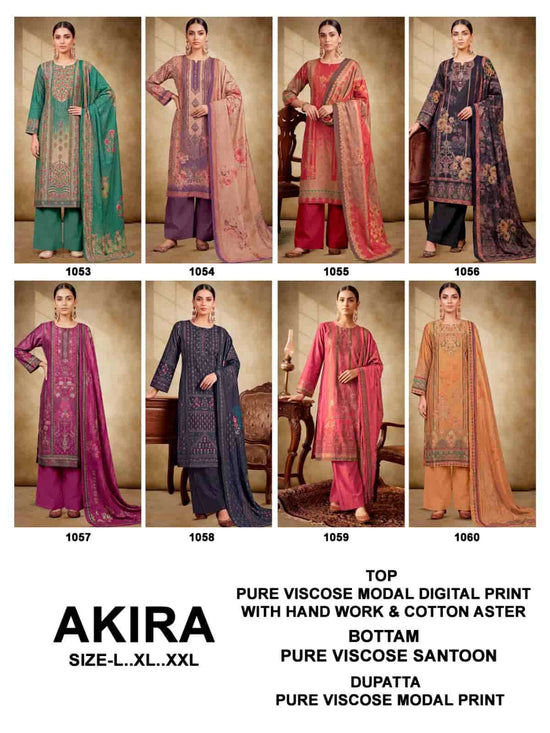 Gucchi Akira Pure Viscose Modal Kurti Pant Dupatta Set
