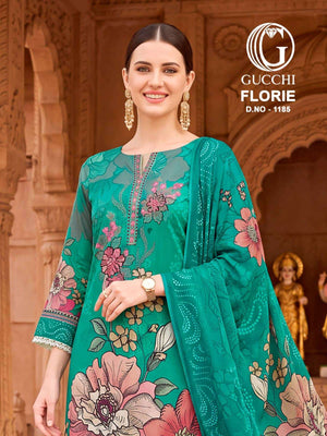 Gucchi Florie 1185 Pure Viscose Pashmina Dress Material
