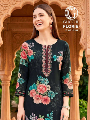 Gucchi Florie 1186 Pure Viscose Pashmina Dress Material