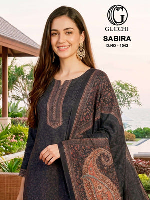 Gucchi Sabira 1042 Pure Cotton Digital Printed Dress Material
