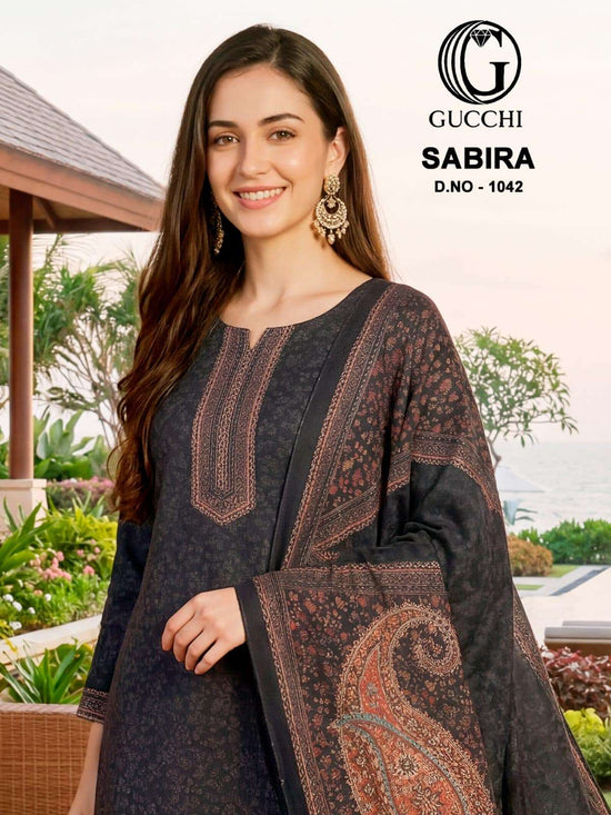 Gucchi Sabira 1042 Pure Cotton Digital Printed Dress Material - Amrah Wholesale