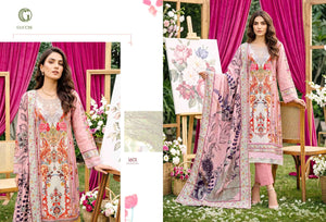 Gucchi Shahi Vol 6 Premium Viscose Muslin Digital Printed Dress