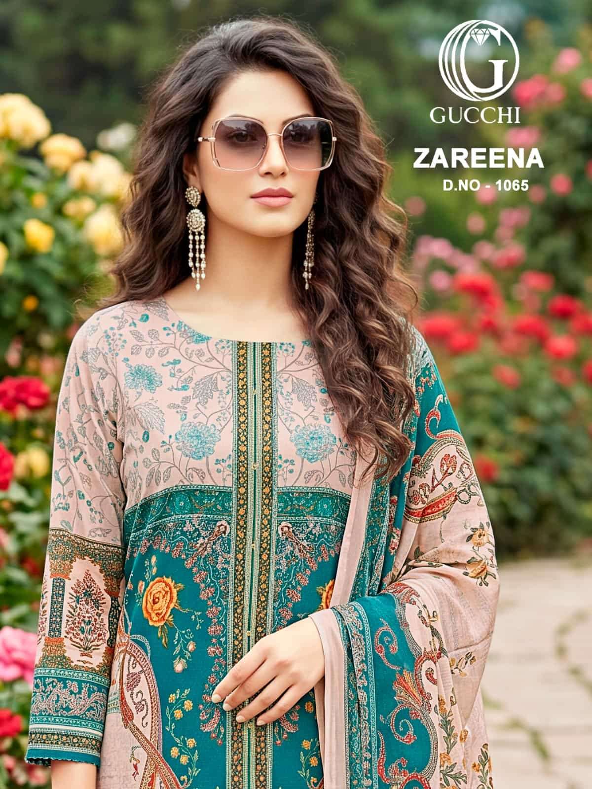 Gucchi Zareena 1065 Viscose Muslin Dress Material