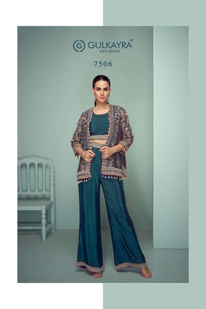 Gulkayra Mariyam Chinon Embroidery Premium Stitched Co-Ord Set