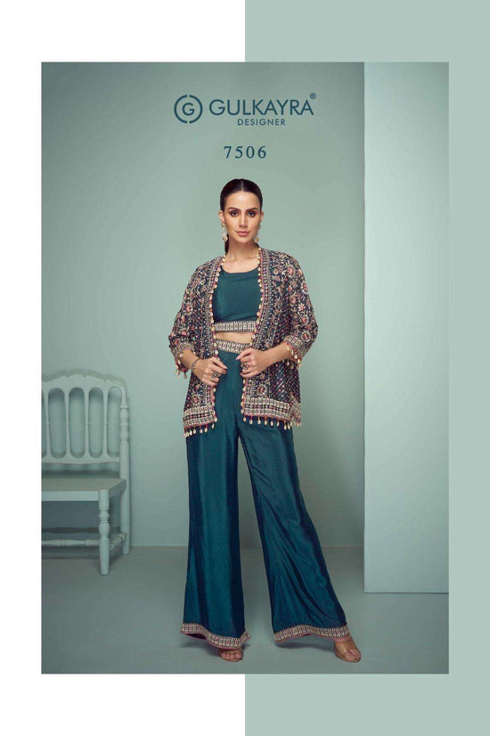 Gulkayra Mariyam Chinon Embroidery Premium Stitched Co-Ord Set
