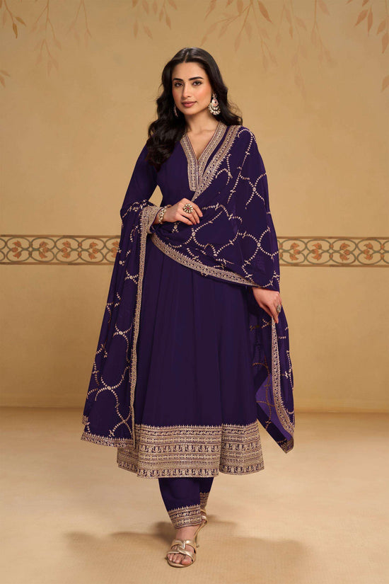 Gulkayra Mehfil Georgette Embroidered Anarkali Salwar Suit Set