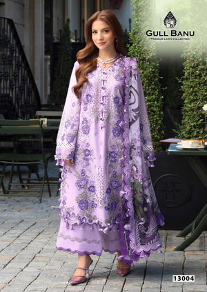 GULL AAHMED Gullbanu Vol-13 Cambridge Cotton Printed Pakistani Suit