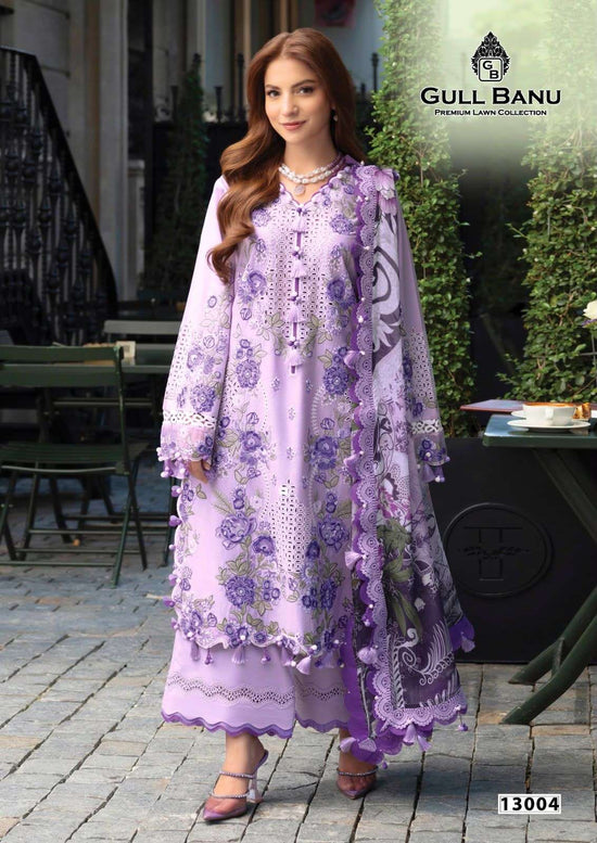 GULL AAHMED Gullbanu Vol-13 Cambridge Cotton Printed Pakistani Suit