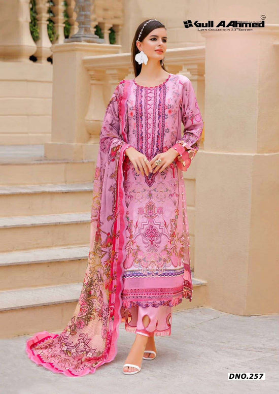 Gull Ahmed Lawn Collection Vol 33 Pure Cotton Pakistani Suit
