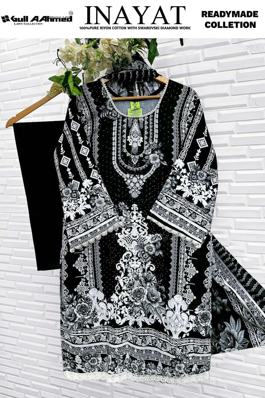 GULLAAHMED INAYAT Cotton Pakistani Suit Set
