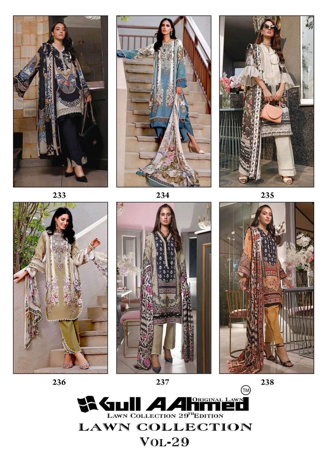 Gullaahmed Lawn Collection Vol-29