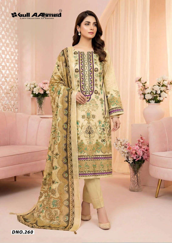 GULLAAHMED Lawn Collection Vol-33 Cotton Pakistani Suit