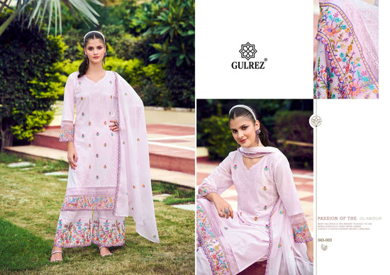 GULREZ ASMA Cotton Stitched Pakistani Suit Set - Amrah Wholesale