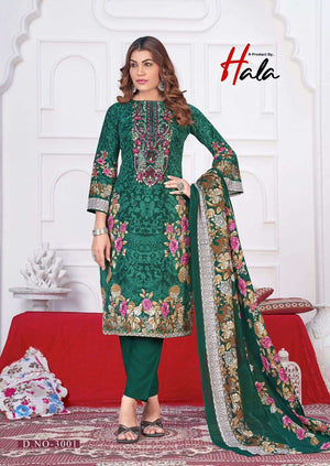 Hala Aayat Vol 3 Premium Cotton Printed Dress Material