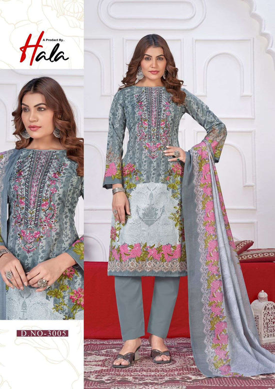 Hala Aayat Vol 3 Premium Cotton Printed Dress Material