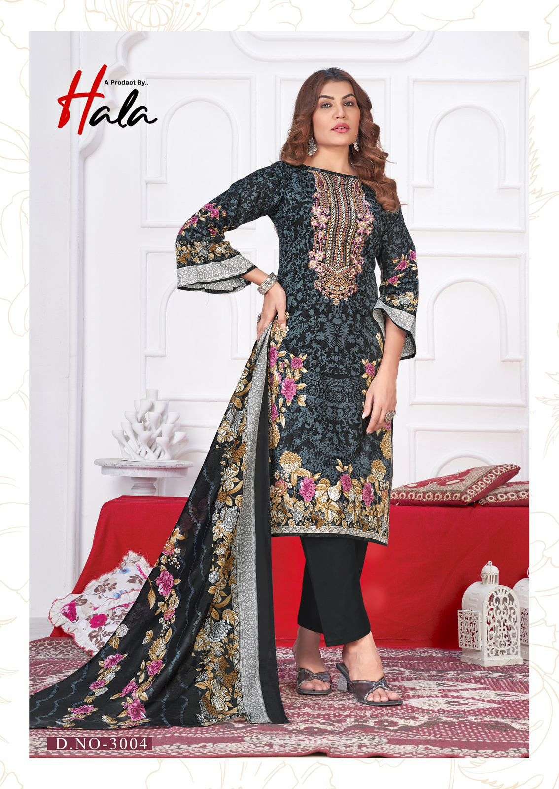Hala Aayat Vol 3 Premium Cotton Printed Dress Material - Amrah Wholesale