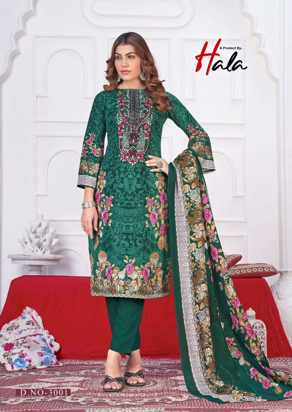 Hala Aayat Vol 3 Premium Cotton Printed Dress Material - Amrah Wholesale