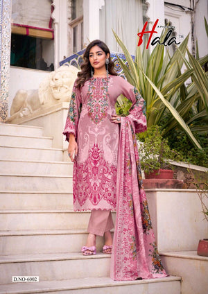 HALA AAYAT Vol-6 Cotton Printed Unstitched Pakistani Suit