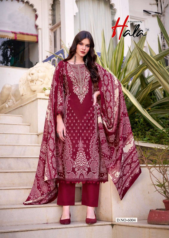HALA AAYAT Vol-6 Cotton Printed Unstitched Pakistani Suit