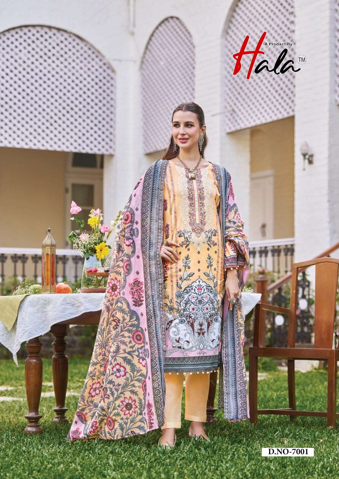 Hala Aayat Vol-7 Digital Cotton Printed Unstitched Pakistani Suit