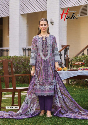 Hala Aayat Vol-7 Digital Cotton Printed Unstitched Pakistani Suit