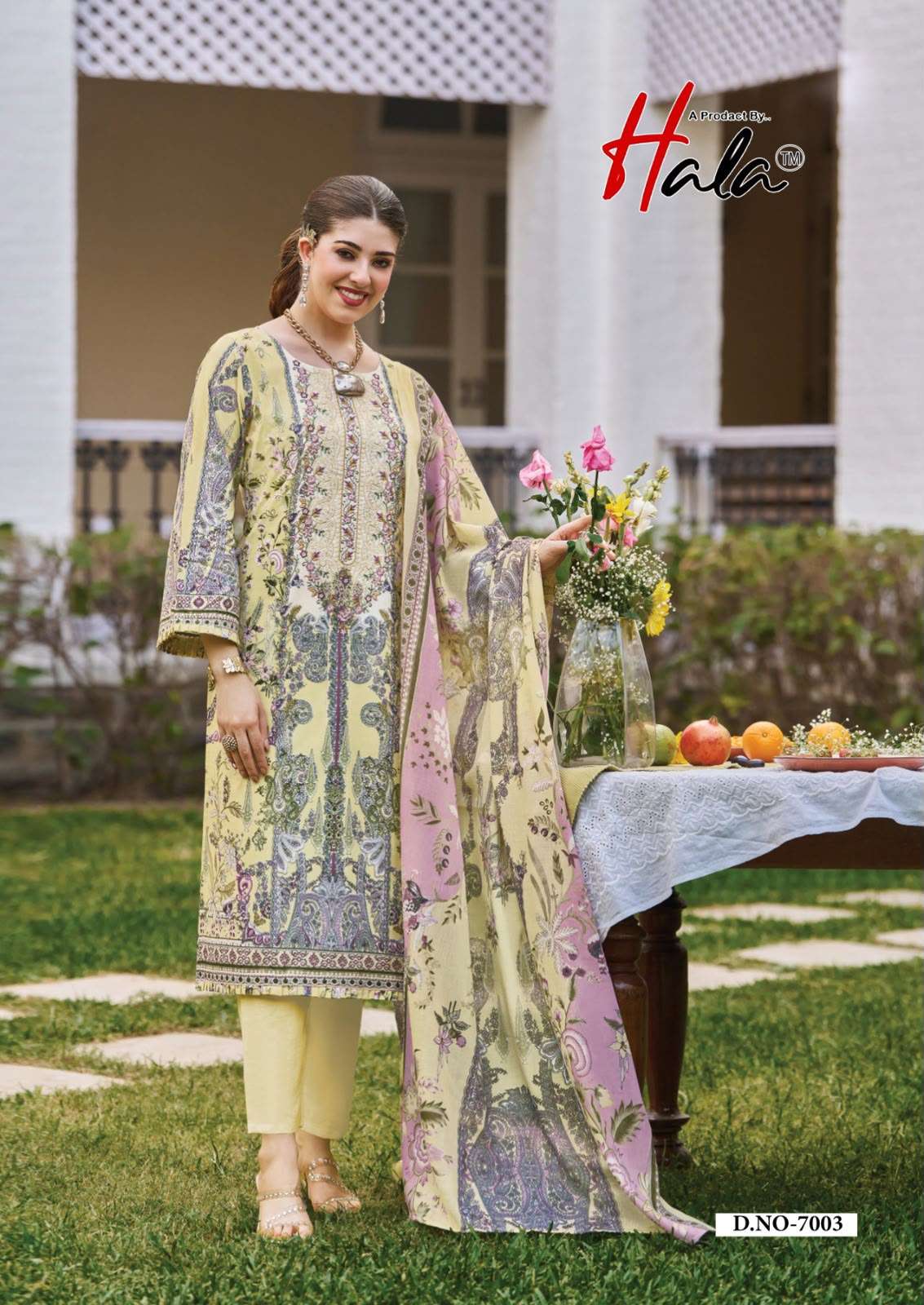Hala Aayat Vol-7 Digital Cotton Printed Unstitched Pakistani Suit