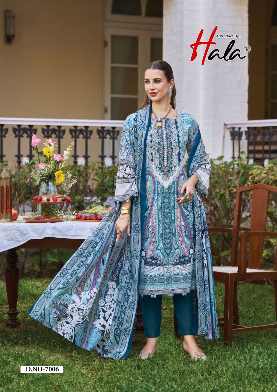 Hala Aayat Vol-7 Digital Cotton Printed Unstitched Pakistani Suit