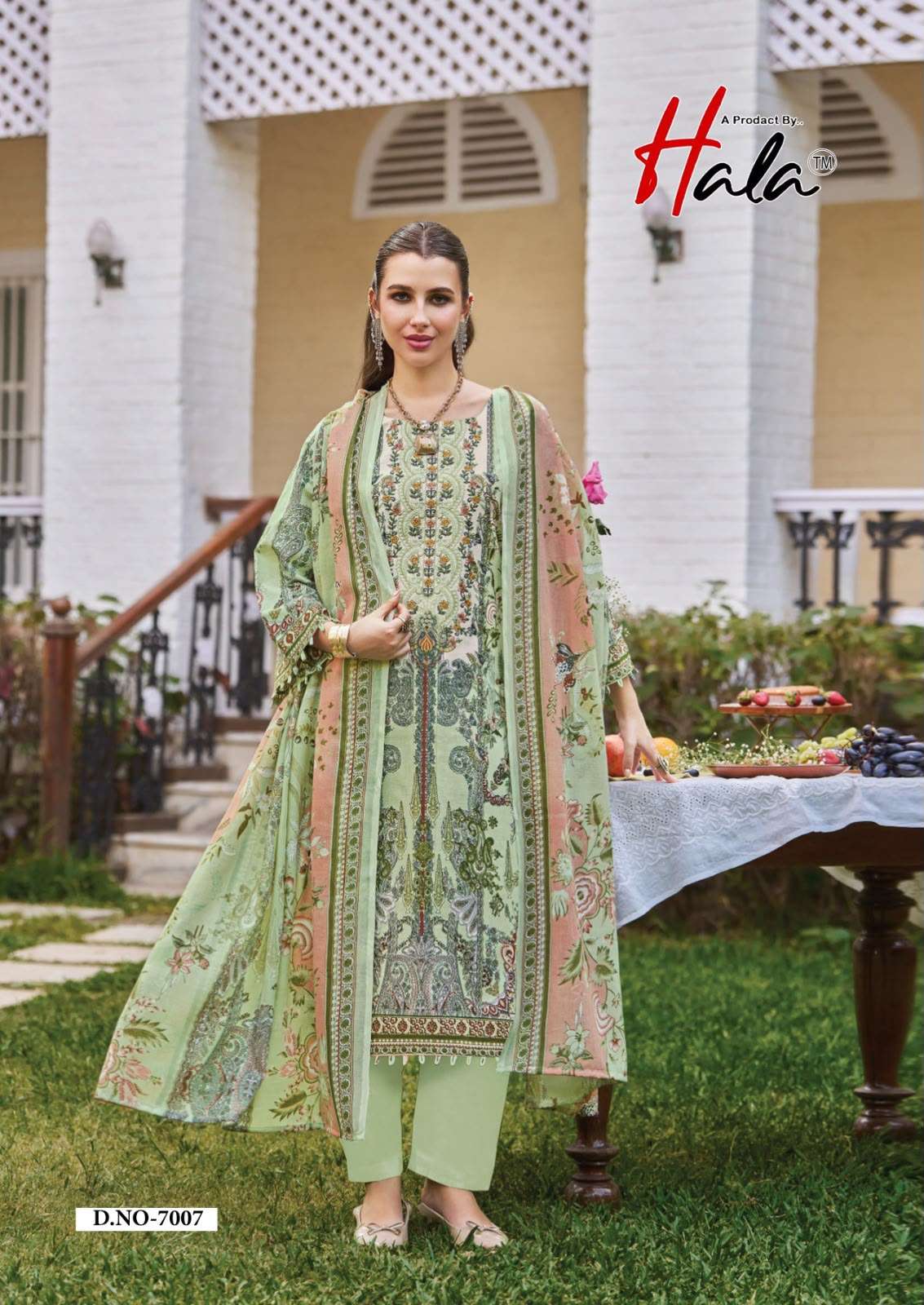 Hala Aayat Vol-7 Digital Cotton Printed Unstitched Pakistani Suit