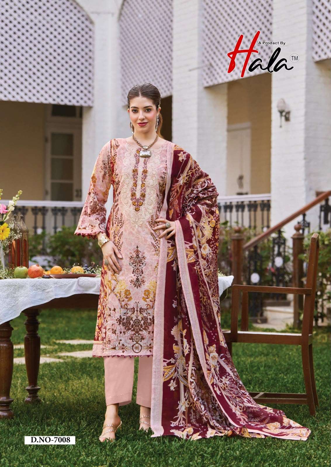 Hala Aayat Vol-7 Digital Cotton Printed Unstitched Pakistani Suit