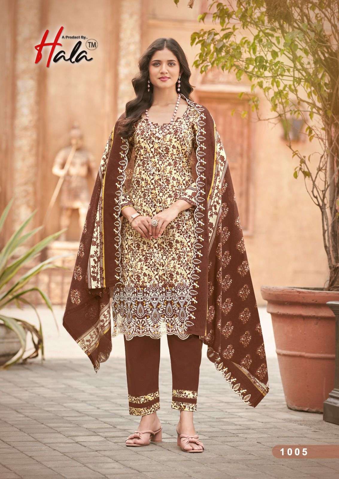 HALA AYRA Vol-01 Cotton Printed Pakistani Suit