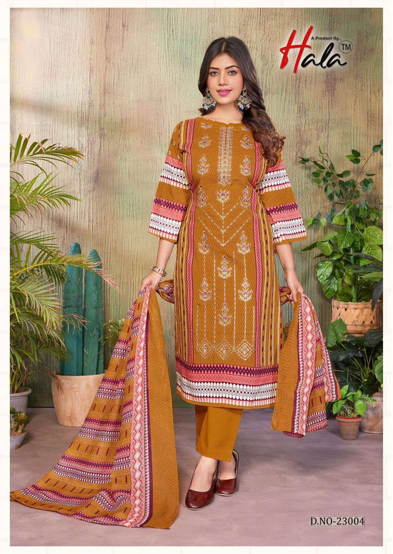 Hala Bin Saeed Vol-23 Cotton Pakistani Suit